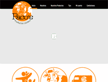 Tablet Screenshot of productoslacteospacos.com